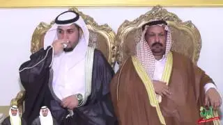 الاستقبال في حفل زواج الشابين صالح وفيصل أبناء جميد العيدي السلمي 1-11-1437 هـ قاعة مون لايت