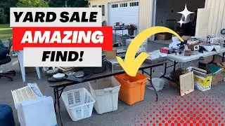 YARD SALE find that is worth big money only for few bucks