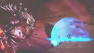 Octopath Traveler 0 Ol' Galdera Battle 8-person party 2 turns