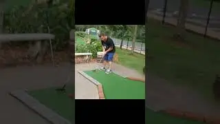 The Coolest Putt Putt Video In The World #shorts #minigolf #golf