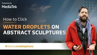 How to Click Fragmented Water Droplets on Abstract Sculptures | Smartphone Photography Tricks