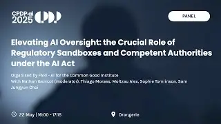 CPDP.ai 2025 - Elevating AI Oversight  the Crucial Role of Regulatory Sandboxes...