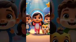 Baby Shark Dance with Mariam & Brothers | Fun Kids Song 2026 🦈
