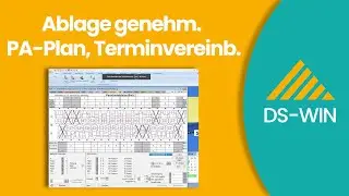 Ablage genehmigter PA-Plan, Terminvereinbarung bei Dampsoft DS-WIN
