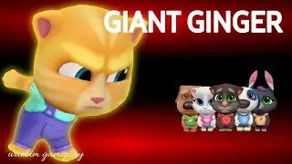 Magic Tunnel in My Talking Tom Friends - GIANT GINGER - Goodbye All Friends - Tom Gold Run 300126#1
