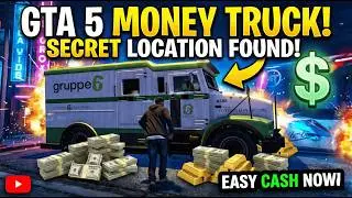 How to Find Secret Money Vehicle in GTA 5 | Easy Cash Truck Location Guide (PS5)