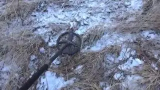 Раскопки Два Катяных Пятака и Копейка Петра .The excavation Military archaeology