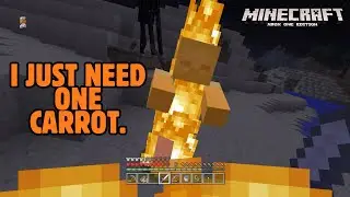 Чтобы сделать золотую морковь, нужна морковь / Эпизод 52 (xbox one minecraft)