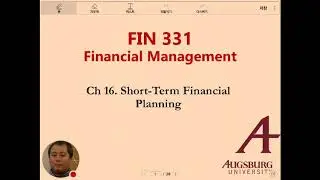 Ch 16 Short-term Financial Planning (Clip 01 Operating and cash cycles)