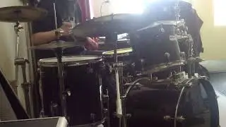 WAMBOOKA/ Fabric30 Series Drum Head (used as snare head) Demo.