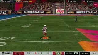 Angry CHEATING loser breaks my AVALANCHE hit stick and runs for a 75 yard TD because EA is bad