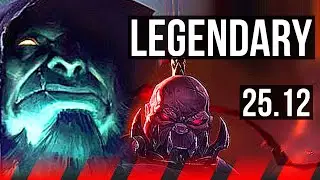 YORICK vs SION (TOP) | 12/1/5, Legendary | KR Master | 25.12