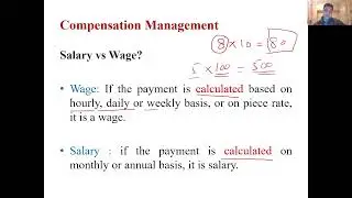 Difference between Wage and Salary: HRM Concepts