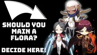 Maplestory Gameplay: Flora Classes [2022] Reboot (Illium, Adele, Ark)