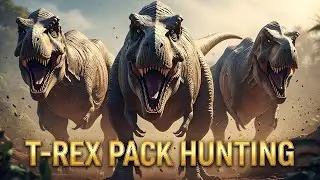 66 Million Years Ago: T-Rex Pack Hunting: Inside the Mind of the King of Dinosaurs!