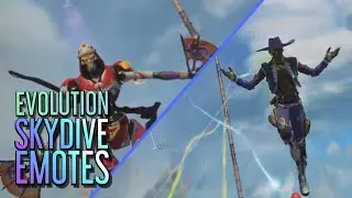 Seer & Revenant Evolution Event Skydive Emotes | Apex Legends: Season 10