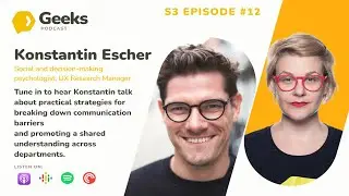 Konstantin Escher | Breaking Down Communication Barriers: Insights from the UXR Meetup | s3e12