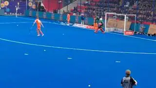 Netherlands penalty corner practice (before match)