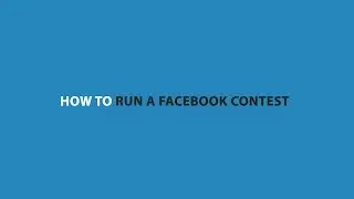 Free Facebook Contest App for Running Competitions