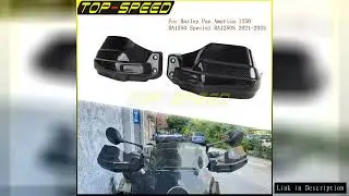 Carbon Fiber Wind Handguard Hand Guard For Harley Pan America 1250 RA1250 Special RA1250S Motorcyle
