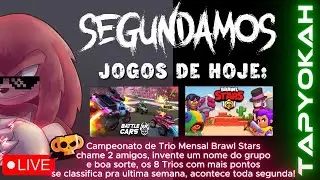 Brawl Stars 91K - CAMPEONATO de TRIO - AO VIVO🏆📺(FINAL HOJE) - Some pts e concorra a pr&ecirc;mios!