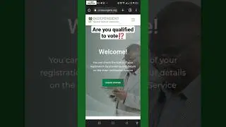 Nigerians do this before voting! | Check your Voting status #nigeriaelection