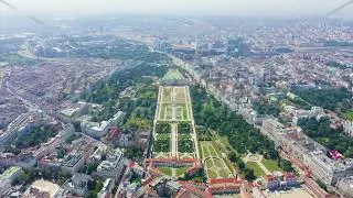 Vienna, Austria. Belvedere is a baroque palace complex in Vienna. Built by Lucas von Hildebrandt at