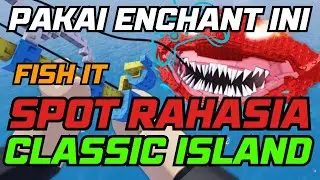 SPOT IKAN SECRET MAP BARU FISH IT - CARA DAPAT SECRET TERBARU DI FISH IT RETRO MAJA #fishit #roblox