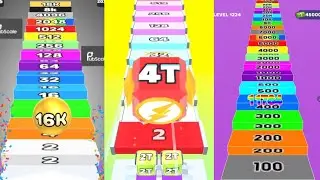 The Evolution of 2048 Merge Games (Ball Run, Jelly Run & Number Games 3 in one) - Episode 239 Live