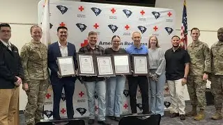 Five Shaw Air Force Base airmen honored for life-saving actions