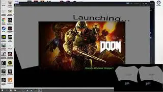 Playing DOOM(2016) in Stereo3D in VR.