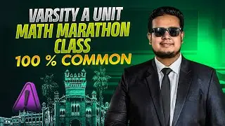 DU A Unit ।। Higher Math Marathon Revision Class ।। 100% Common!!!