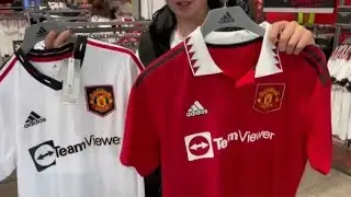 Man Utd Megastore Tour - NEW 22/23  Home & Away Shirt Printing I 30.07.2022