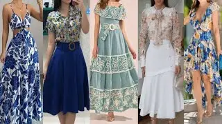 Hermosas Vestidos de moda mujers 2026/Moda Crista/Moda Evangelica 