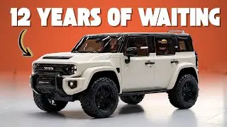 Toyota Land Cruiser FJ 2026 года: Доступный вариант с 2014 года!