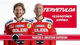 Marcus ja Jonathan Davidsson &Auml;ssiin!