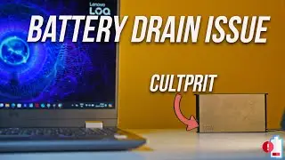 Lenovo LOQ 2024 Extreme Battery Drain stress test |