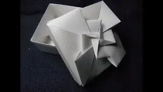 Caja cuadrada - origami modular