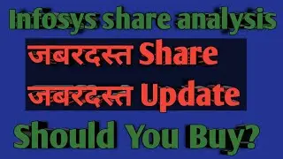 INFOSYS Share Analysis - INFOSYS Stock Update |  जबरदस्त Update &lrm;@FinyoEdge Market