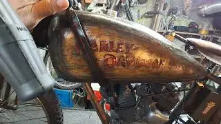 harley davidson dl 750 year1929 project  boardtrack