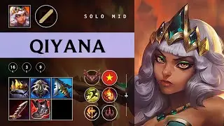 Qiyana Mid vs Irelia - VN Grandmaster Patch 25.24
