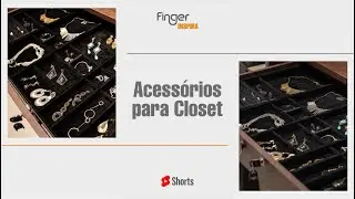 Closet planejado perfeito: acess&oacute;rios porta j&oacute;ias! #shorts