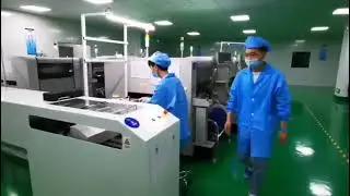 A factory specializing in the production of high-speed hair dryers and electric toothbrushes