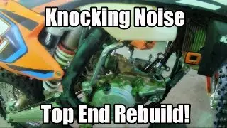 2017 KTM 300 Engine Knocking Noise. Diag and Fix!