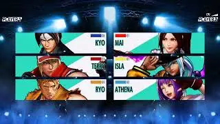 KYO Terry RYO Vs MAI Isla Athena KOF15 2024 PS5 #TGSena #Tekken8 #tekken8gameplay #tggauravbhai