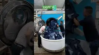 Варка джинсы в промышленных масштабах. 100FF VL Ткани на все 100