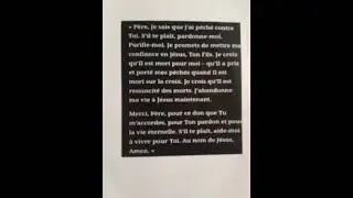 Pri&egrave;re  de  rependence
