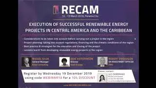 Successful renewable energy projects in Central America and the Caribbean