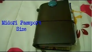 Midori Passport Size Set Up
