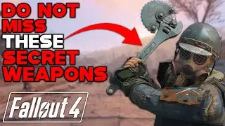 DO NOT MISS THESE SECRET WEAPONS IN FALLOUT 4